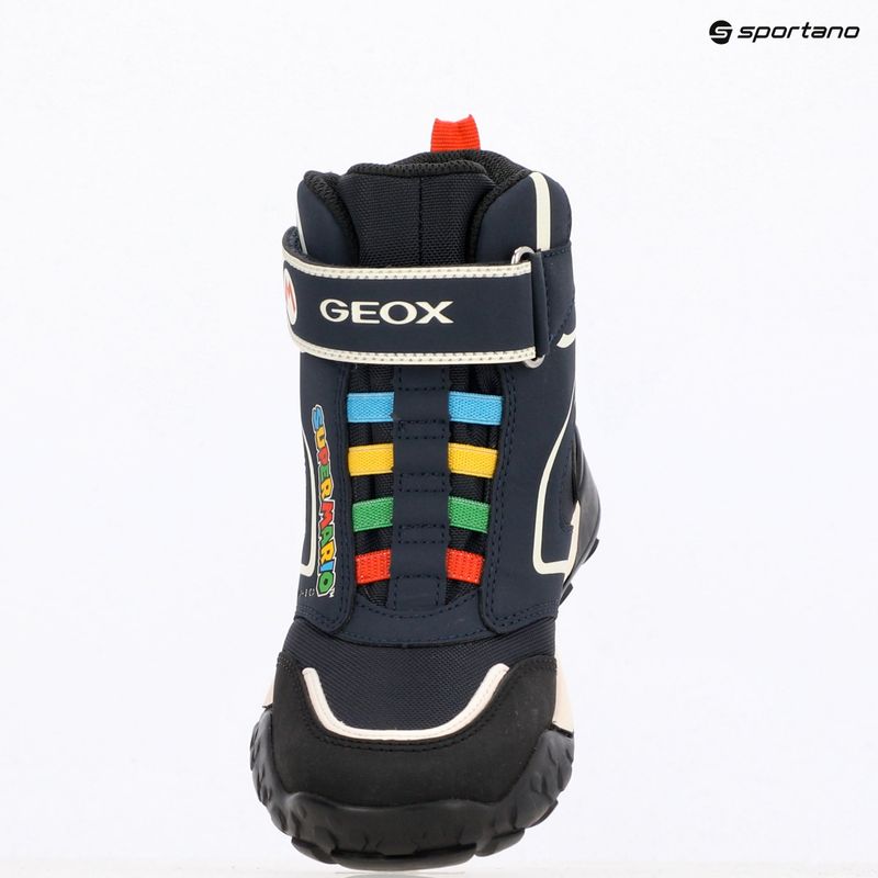 Juniorské snehule Geox Trekkyup ABX navy/black 15