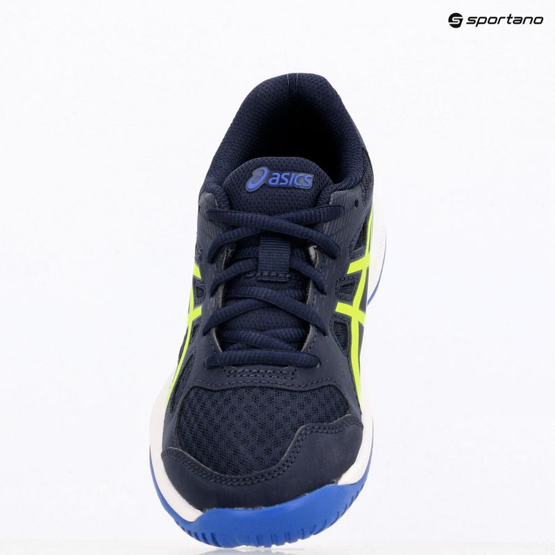 Detská obuv ASICS Upcourt 6 GS midnight/safety yellow 17