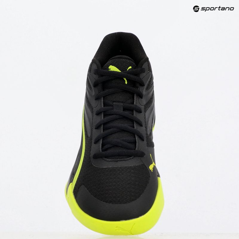 Pánska basketbalová obuv PUMA Court Pro puma black/electric lime 10