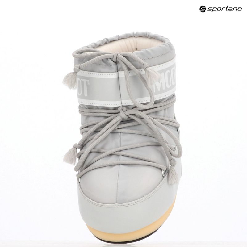 Dámske snehové topánky Moon Boot Icon Low Nylon glacier grey 9