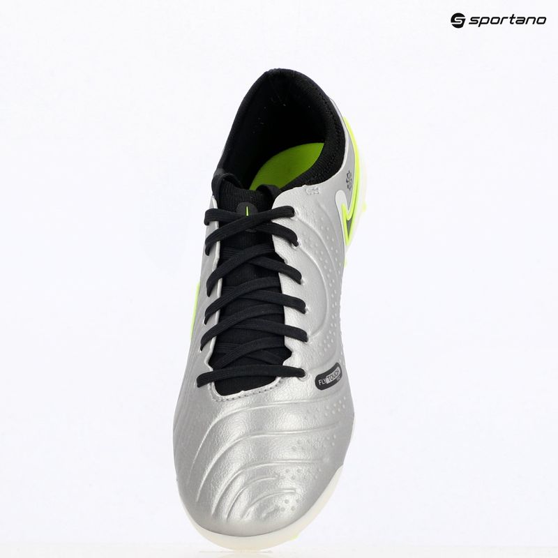 Pánske kopačky Nike Legend 10 Pro Ag-Pro metallic silver/ volt/ black 9