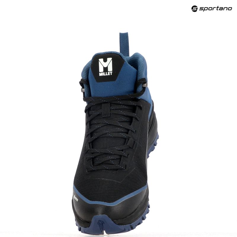 Pánske trekové topánky Millet Wanaka Mid GTX black/ dark denim 9