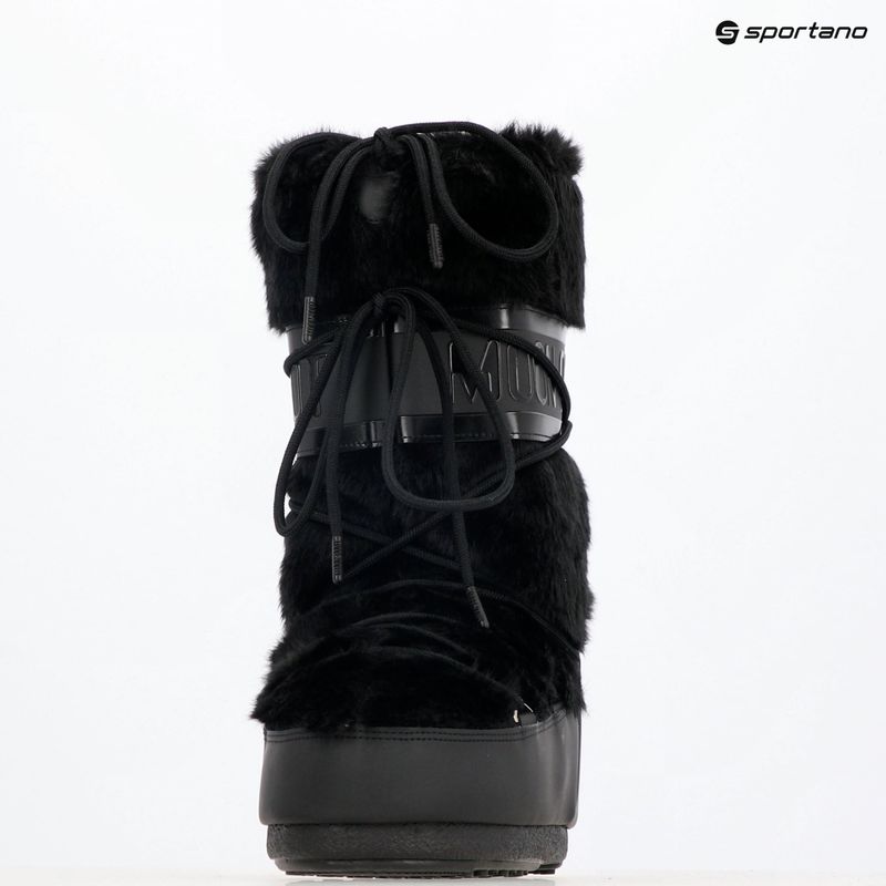 Snehule Moon Boot Icon Faux Fur black 13