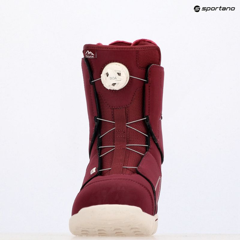 Dámske topánky na snowboard HEAD Galore LYT Boa Coiler burgundy 7