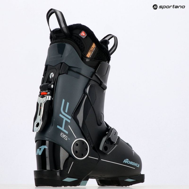 Dámske lyžiarske topánky Nordica HF 85 W GW black/green/aquamarine 7
