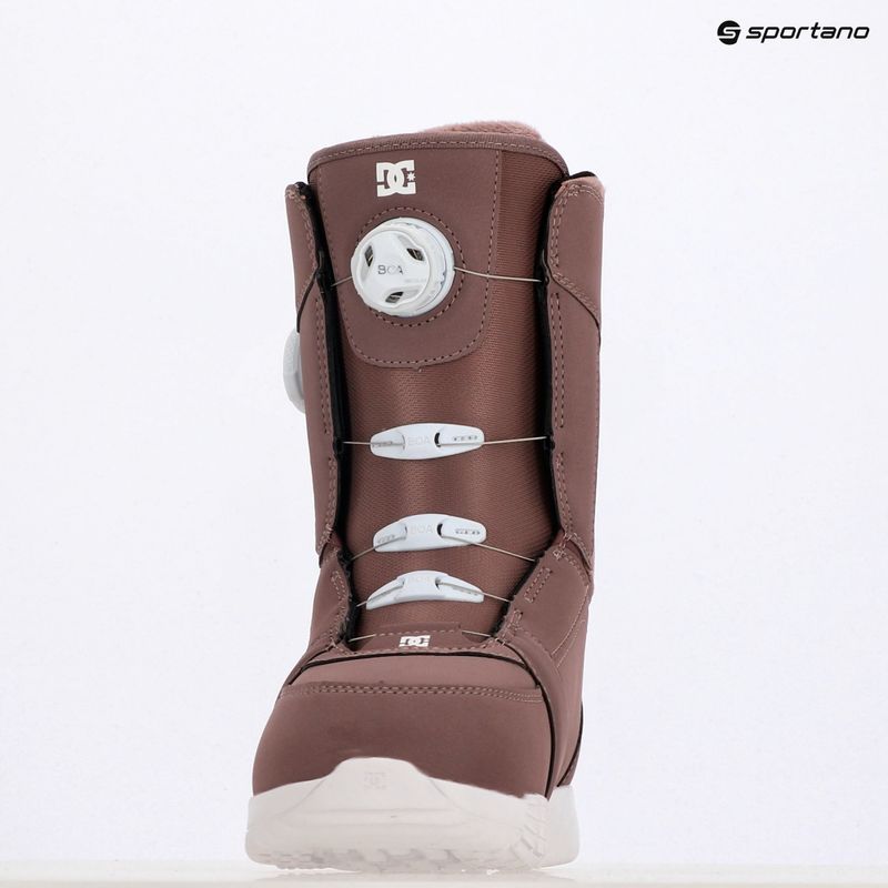 Dámske snowboardové topánky DC Lotus heather purple 7
