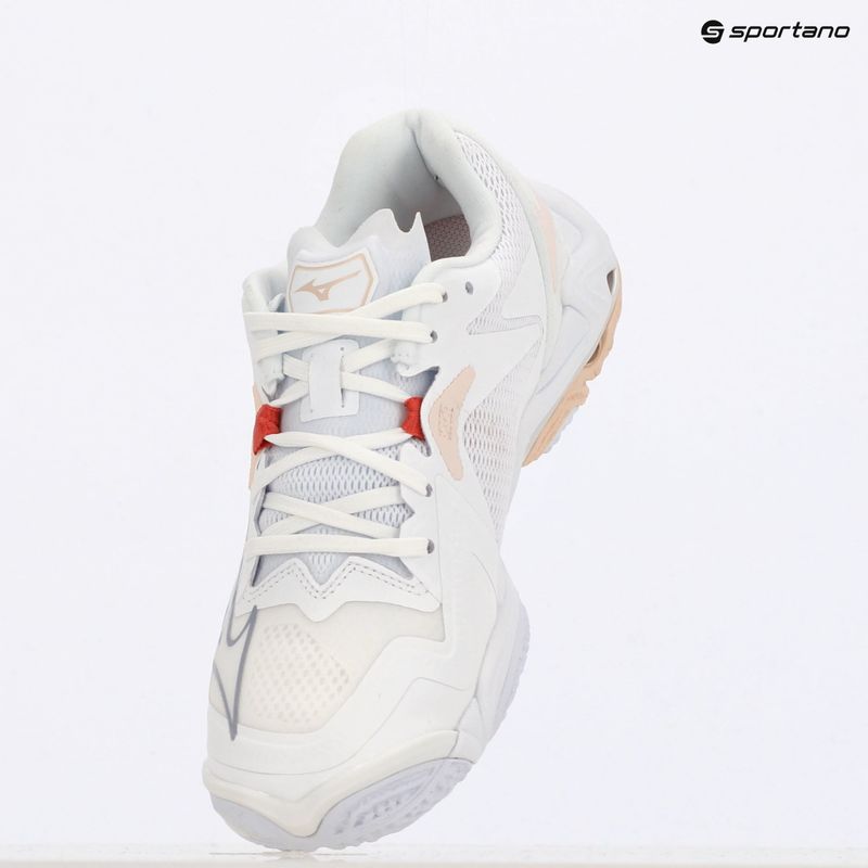 Dámska volejbalová obuv Mizuno Wave Lightning Z8 white/aleutian/cloud pink 9