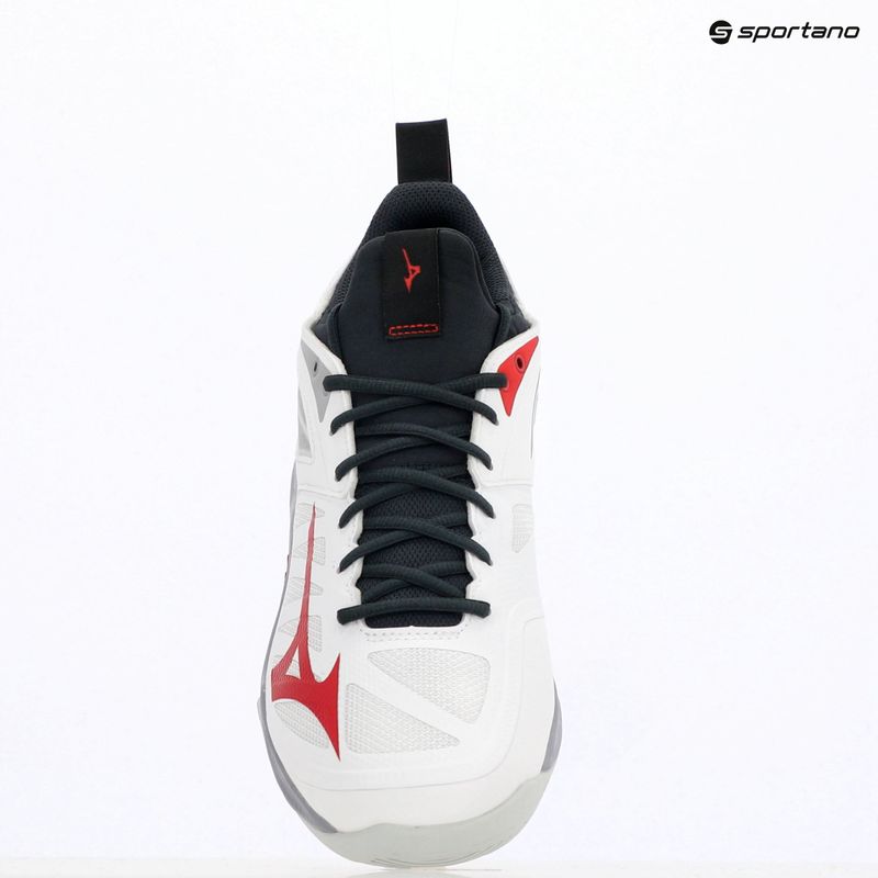 Volejbalová obuv Mizuno Wave Dimension white/salsa/black 9