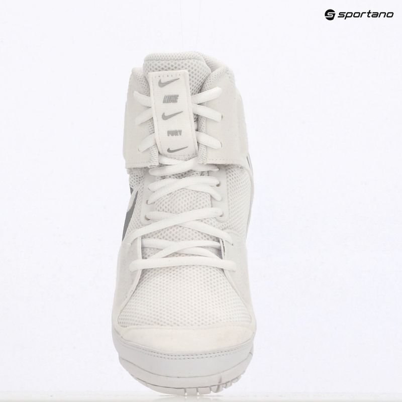 Zápasnícka obuv Nike Fury biela/metalická strieborná 9