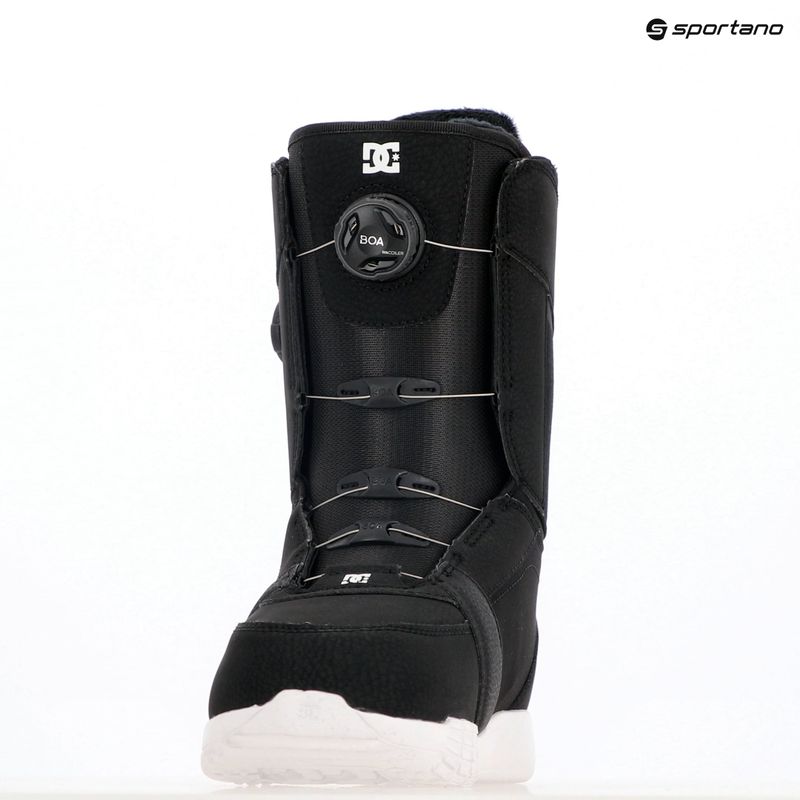 Dámske snowboardové topánky DC Lotus black/white/black 14