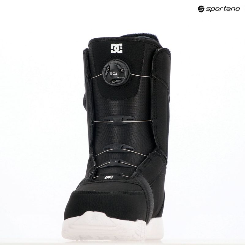 Dámske snowboardové topánky DC Lotus black/white/black 7