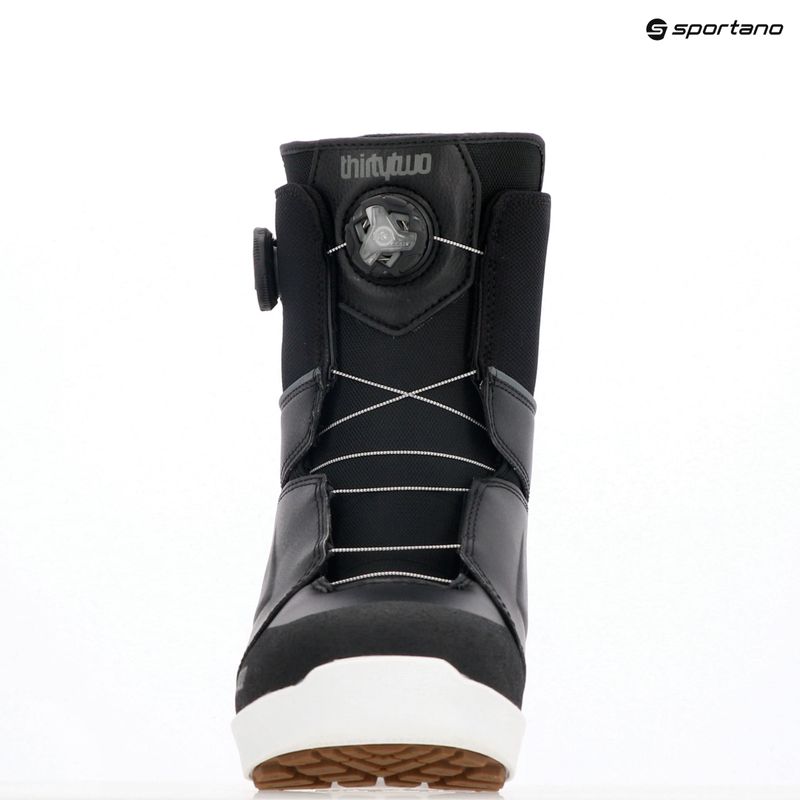 Pánske snowboardové topánky ThirtyTwo Lashed Double Boa '24 black/grey 11