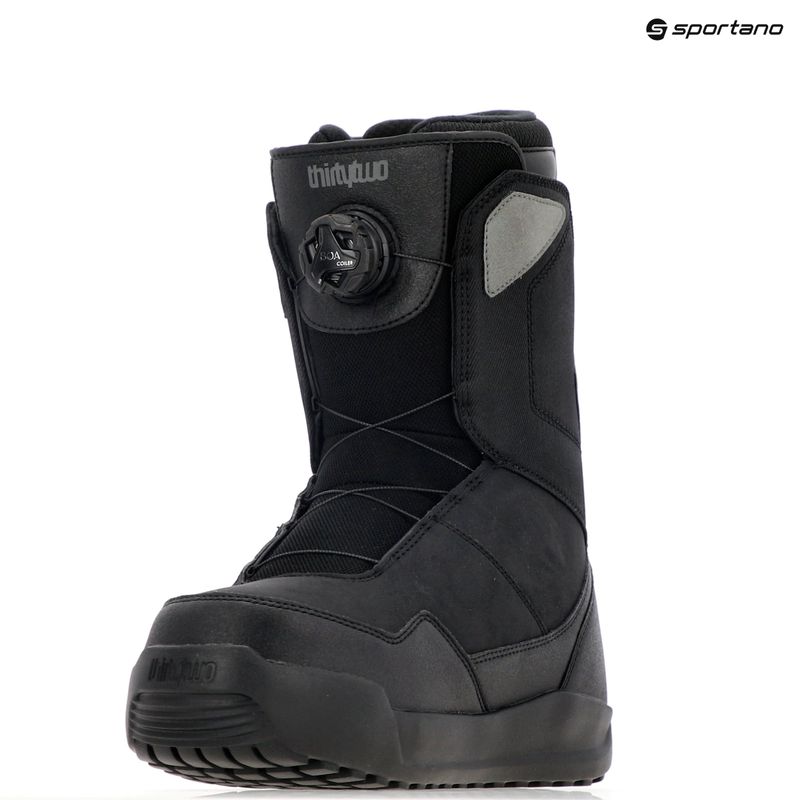 Pánske snowboardové topánky ThirtyTwo Shifty Boa '24 black/black 7