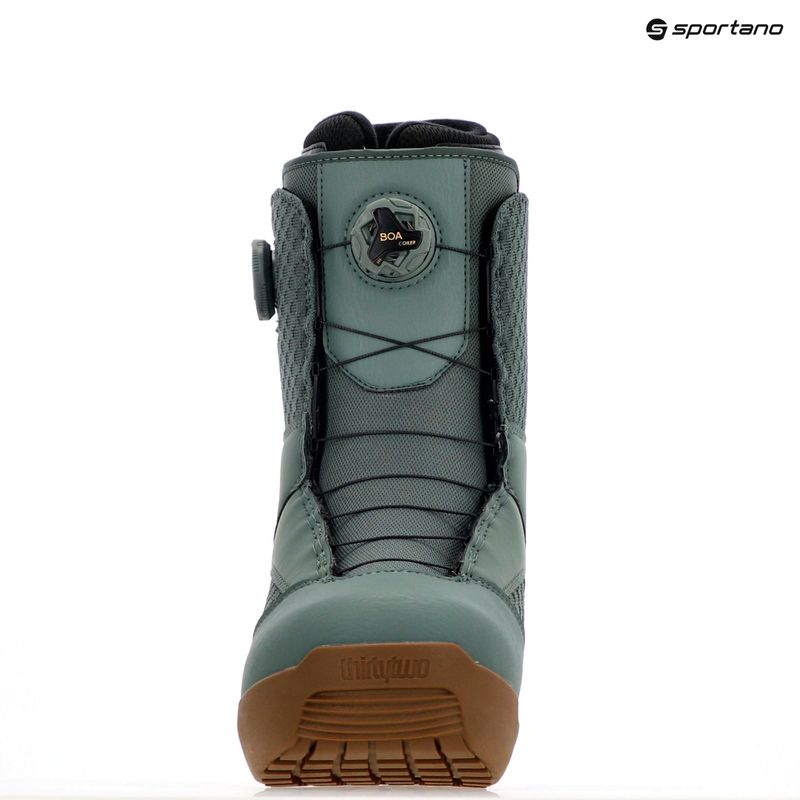 Pánske snowboardové topánky ThirtyTwo Stw Double Boa '24 green/gum 7