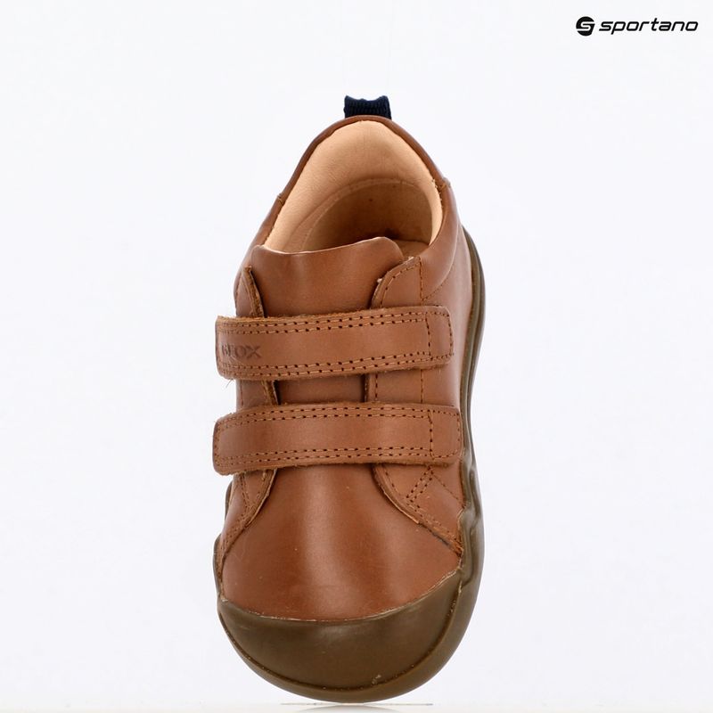 Detské barefoot topánky Geox Steppieup cognac 9