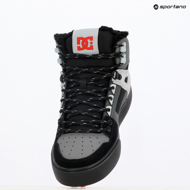 Pánske topánky DC Pure High-Top grey/black/red 9