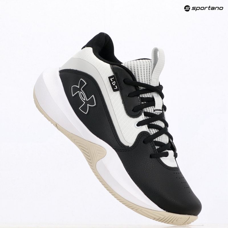 Basketbalová obuv Under Armour Lockdown 7 black/silt/distant gray 9