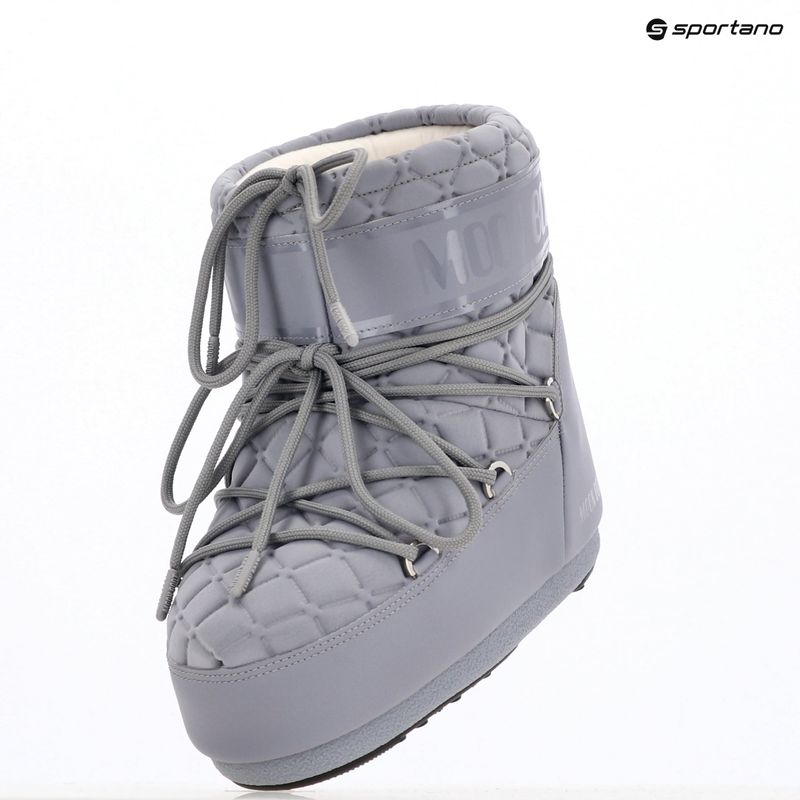 Dámske snehule Moon Boot Icon Low Quilt grey 9