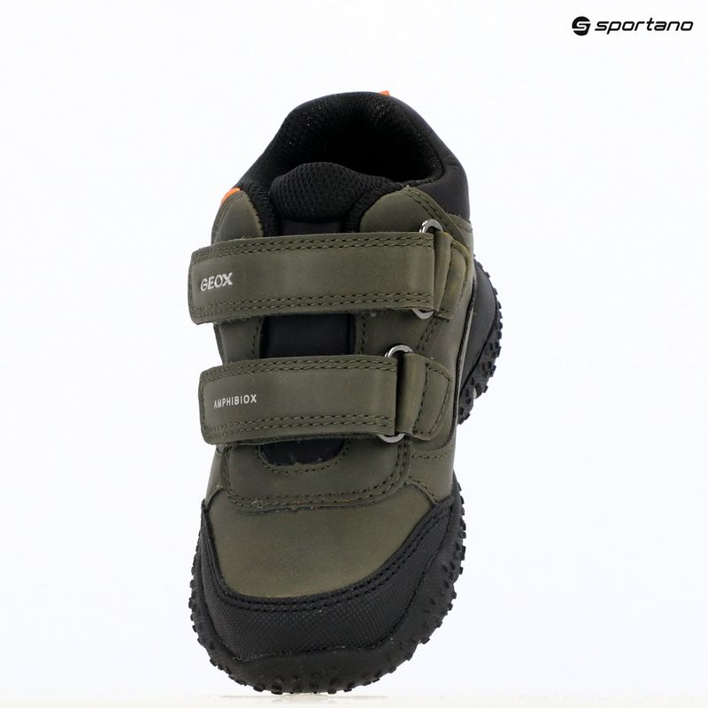Detské topánky Geox Baltic ABX dark green/orange 9