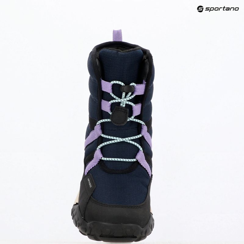 Juniorské snehule Geox Trekkyup ABX navy/purple 9