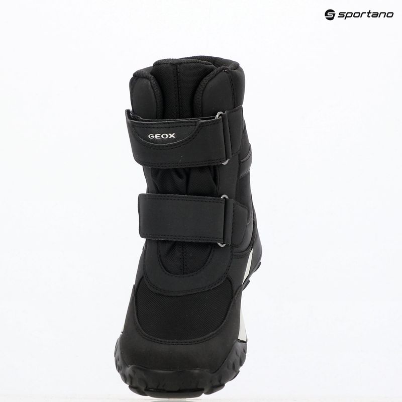 Detské snehule Geox Trekkyup ABX black/silver 9