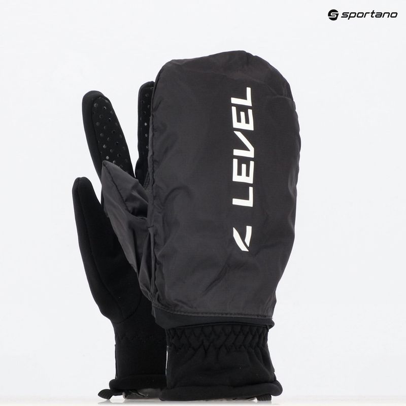 Lyžiarske rukavice Level Trail Polartec I-Touch black 9