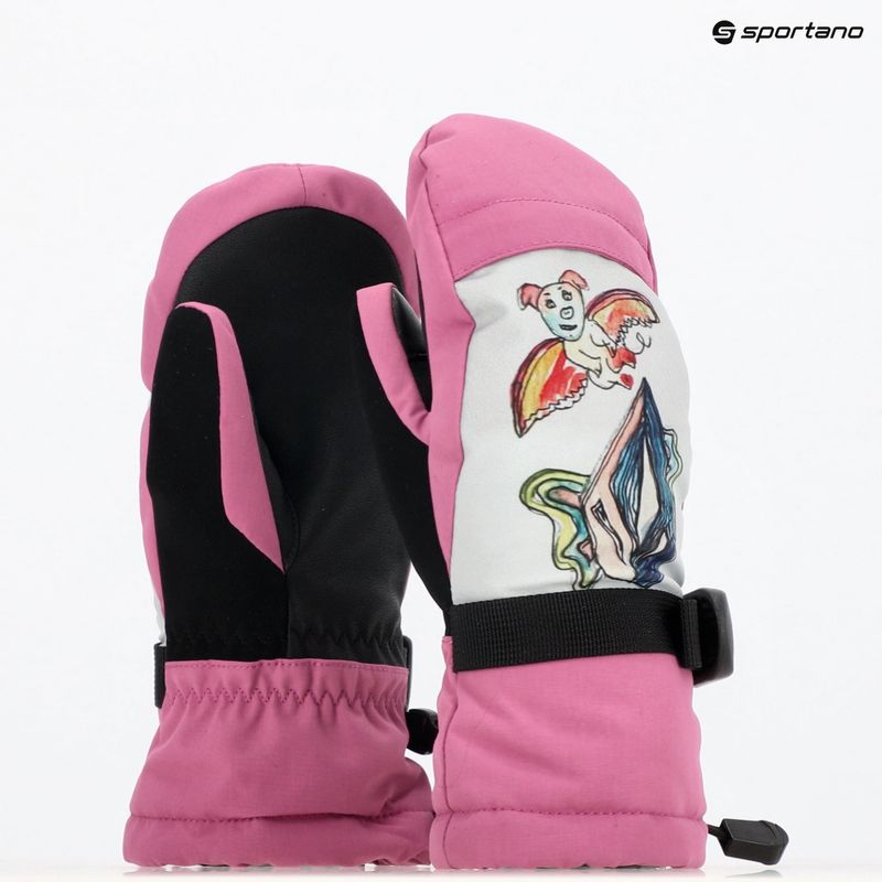 Detské snowboardové rukavice Volcom Day Saver Youth Mitt blurred violet 4