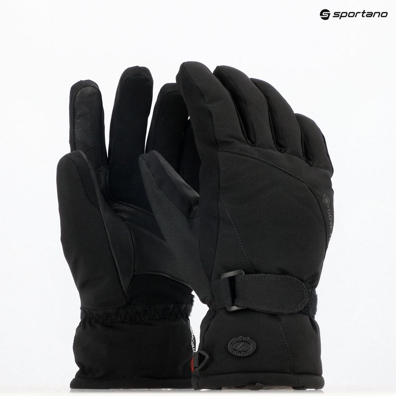Dámske lyžiarske rukavice Level Eclypse Gore-Tex black 9
