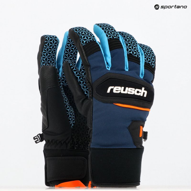 Lyžiarske rukavice Reusch Dragon R-Tex XT dress blue/orange popsicl 12