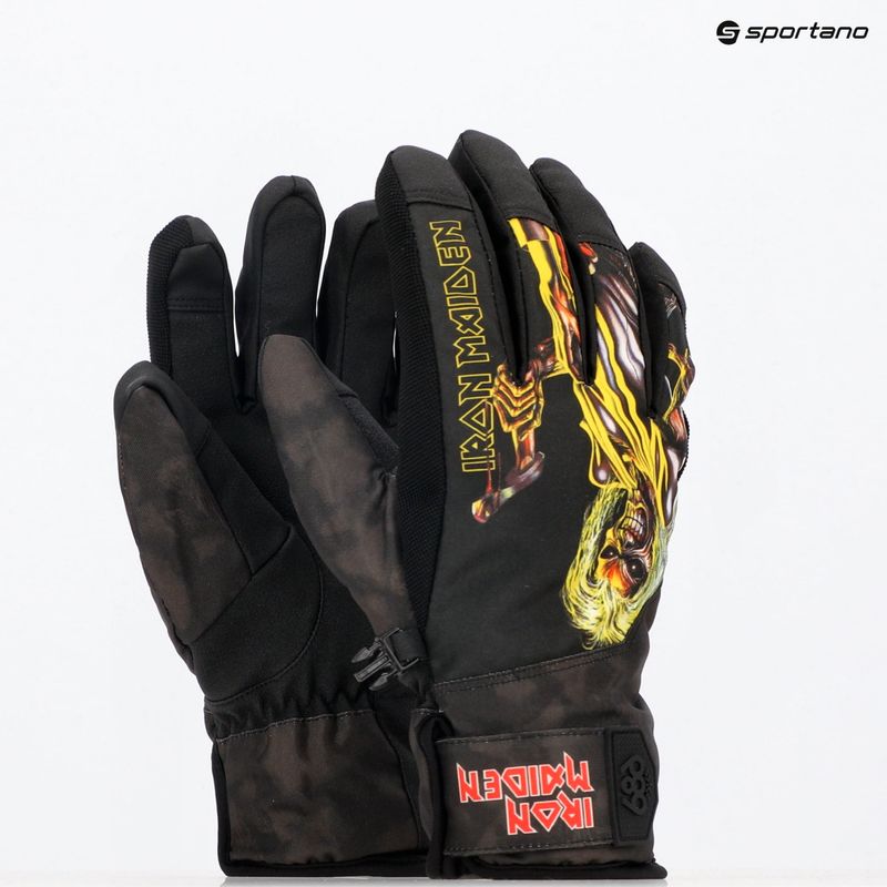 Snowboardové rukavice 686 Primer iron maiden eddies black 10