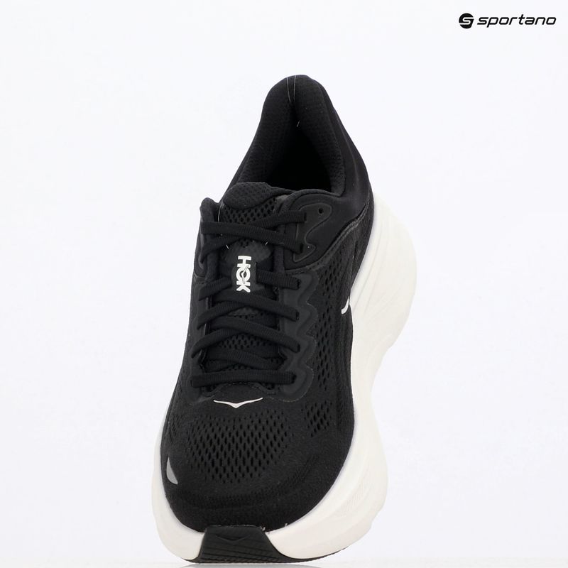 Pánska bežecká obuv HOKA Bondi 9 Wide black/white 9
