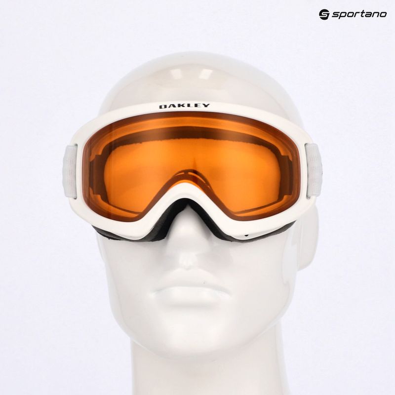 Lyžiarske okuliare Oakley O-Frame 2.0 Pro S matte white/persimmon 6
