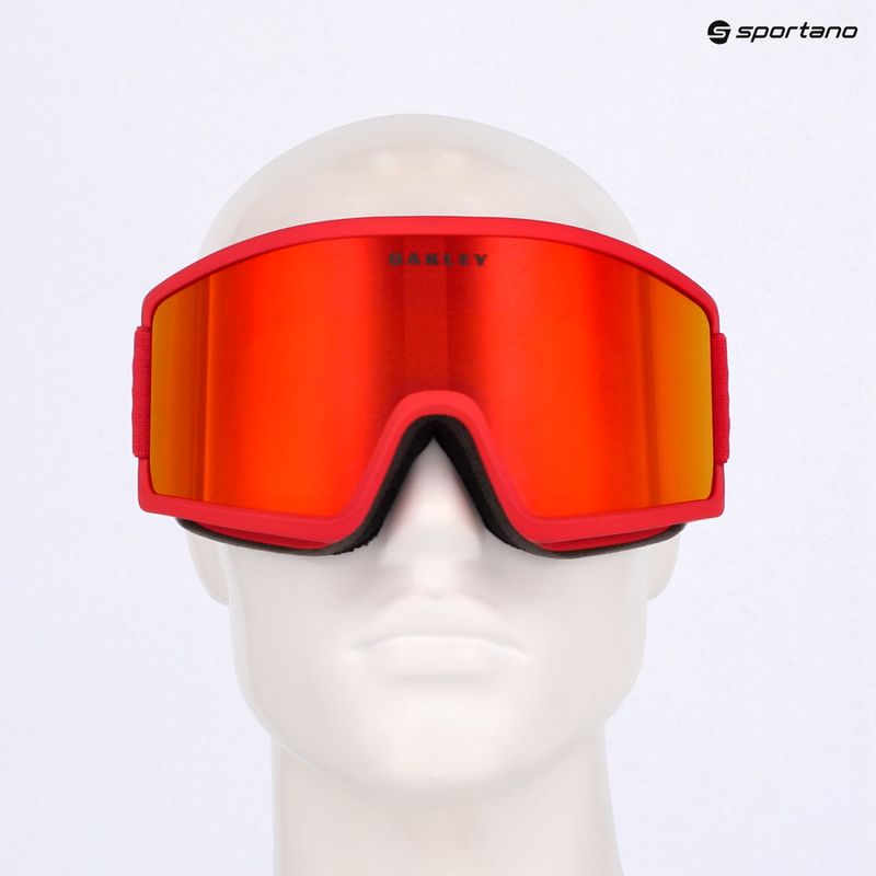 Lyžiarske okuliare Oakley Target Line M redline/fire iridium 6