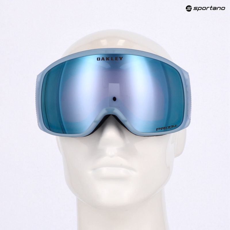 Lyžiarske okuliare Oakley Flight Tracker M matte b1b navy/prizm sapphire iridium 6