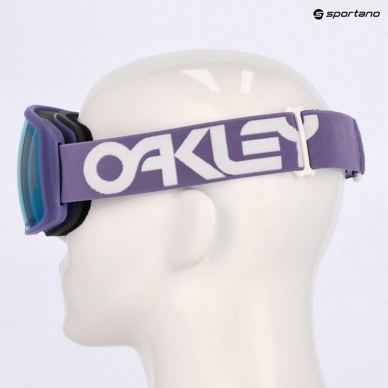 Lyžiarske okuliare Oakley Flight Tracker M matte b1b lilac/prizm sapphire iridium 6