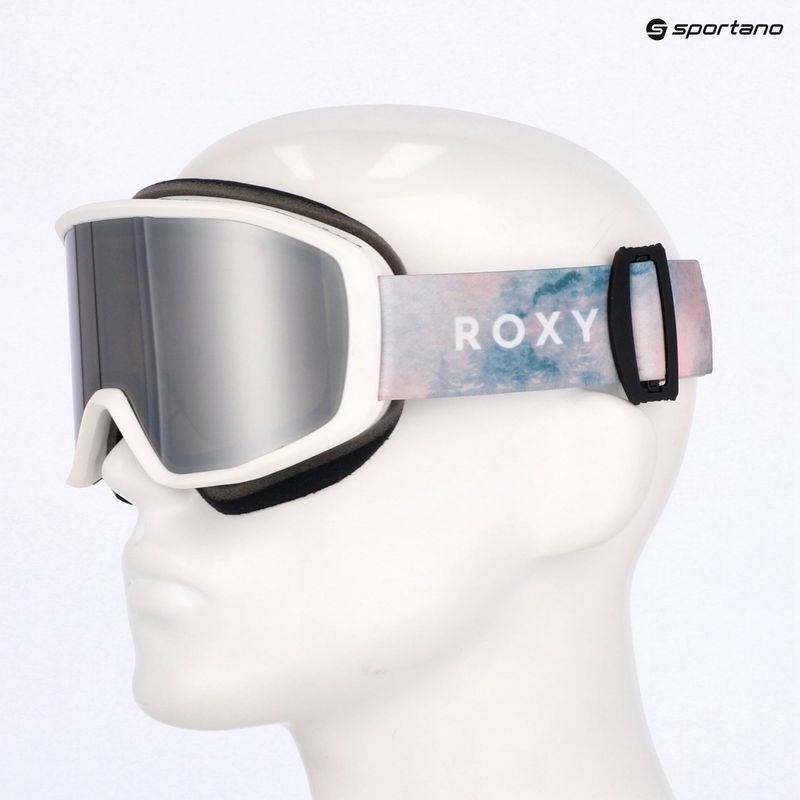 Dámske snowboardové okuliare ROXY Izzy mystery fog/silver mi 14