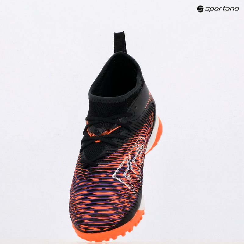 Detské kopačky PUMA Future 8 Match TT + Mid puma black/ puma white/ glowing red 9