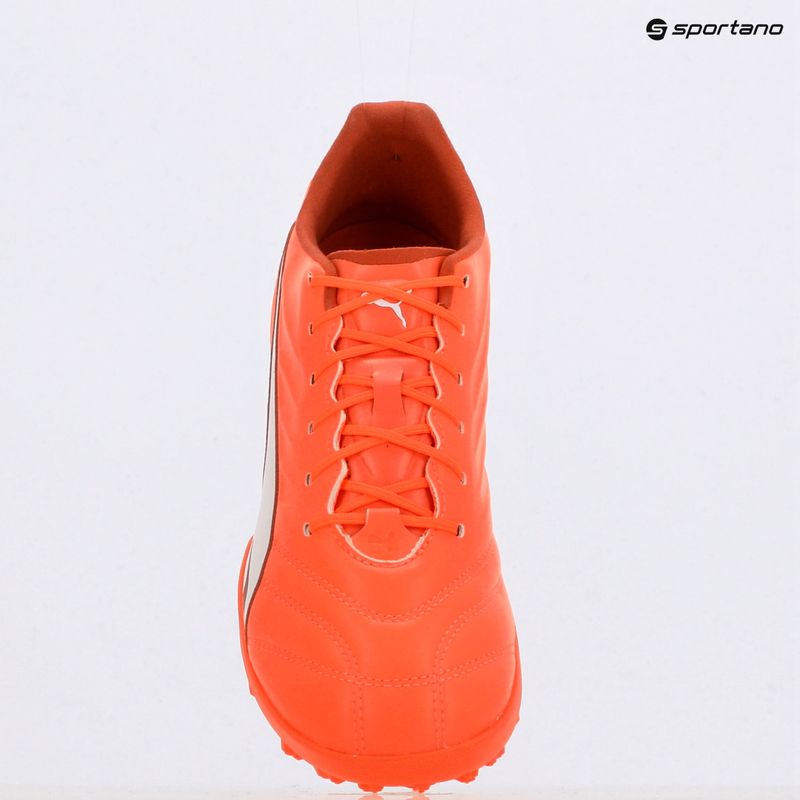 Pánske kopačky PUMA King Pro TT glowing red/ puma white/ red fire 9