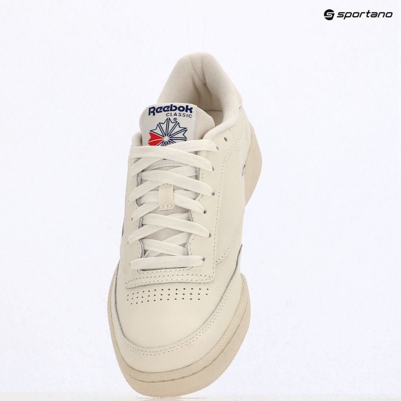 Reebok Club C 85 pánska obuv chalk/chalk/classic cobalt 9
