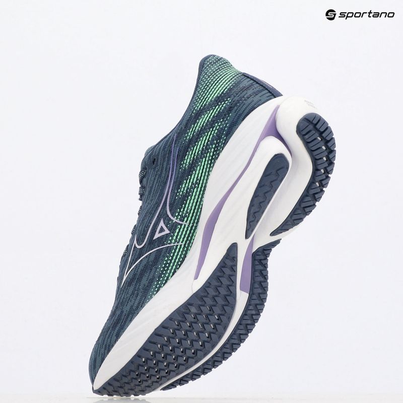 Dámske bežecké topánky Mizuno Wave Rider 28 citadiel/white/ neo mint 10