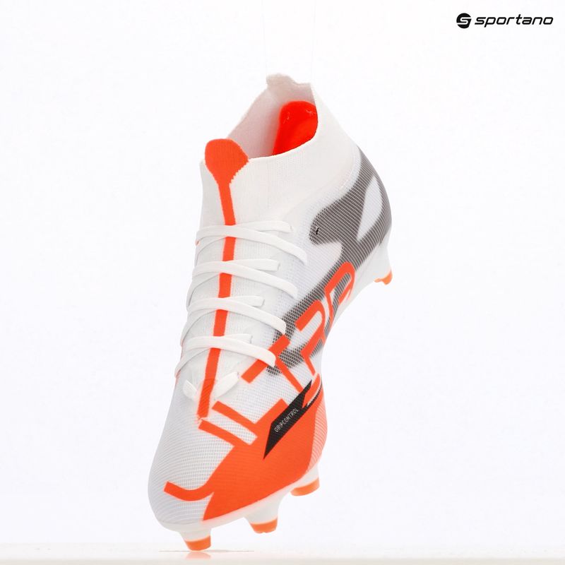 Pánske kopačky PUMA Ultra 5 Match+ FG/AG puma white/puma black/glowing red 9