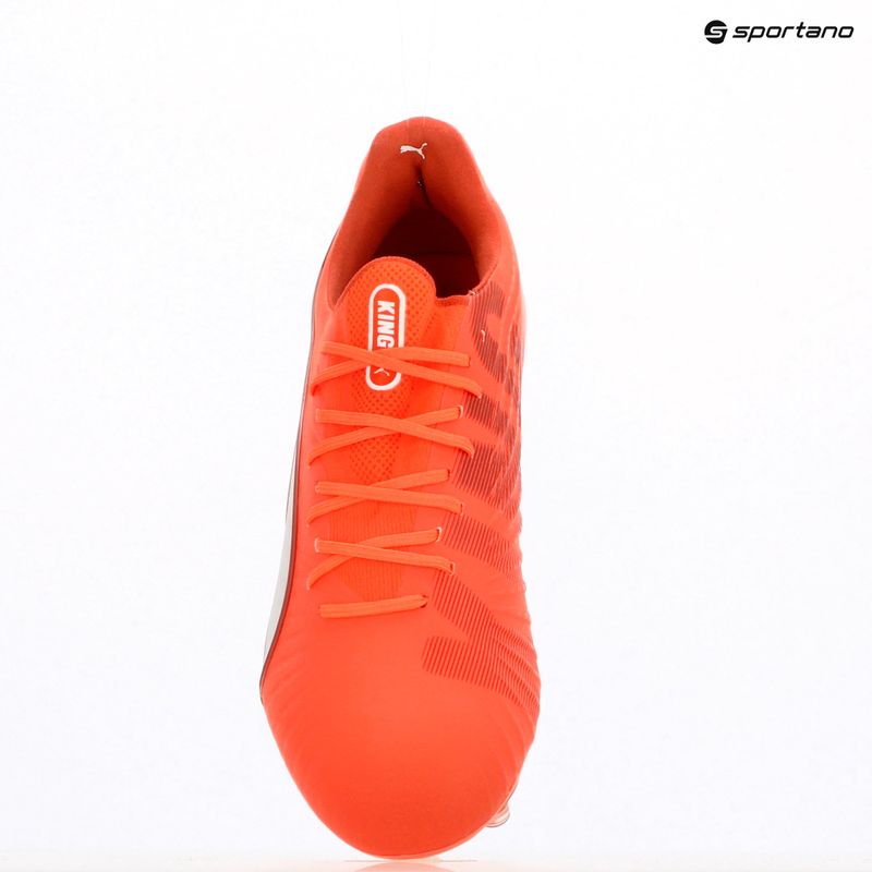 Pánske kopačky PUMA King Ultimate FG/AG glowing red/puma white/red fire 9