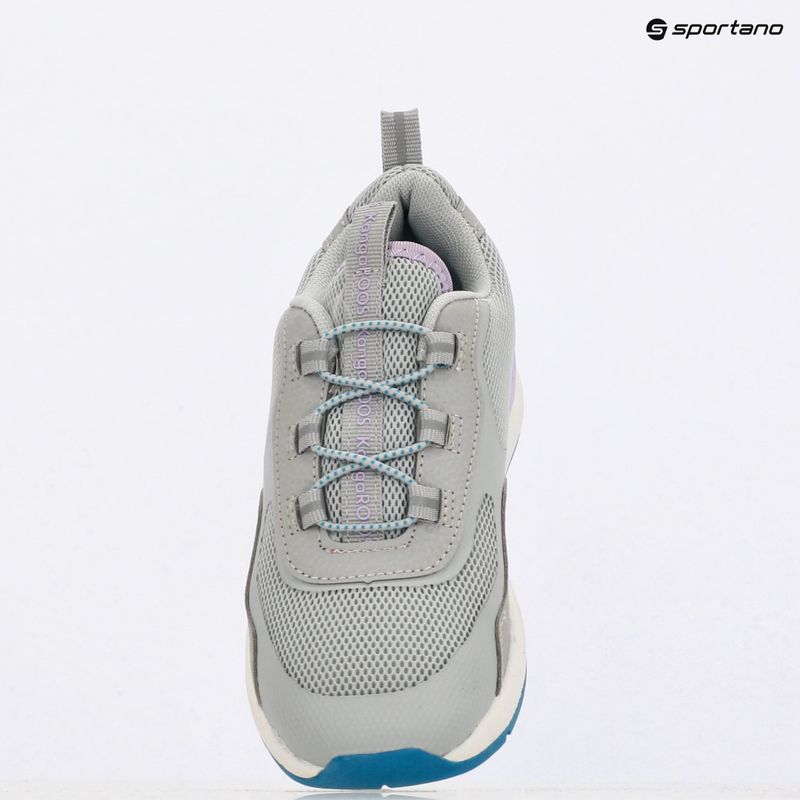 KangaROOS KD-Road detská obuv vapor grey/lavender 11