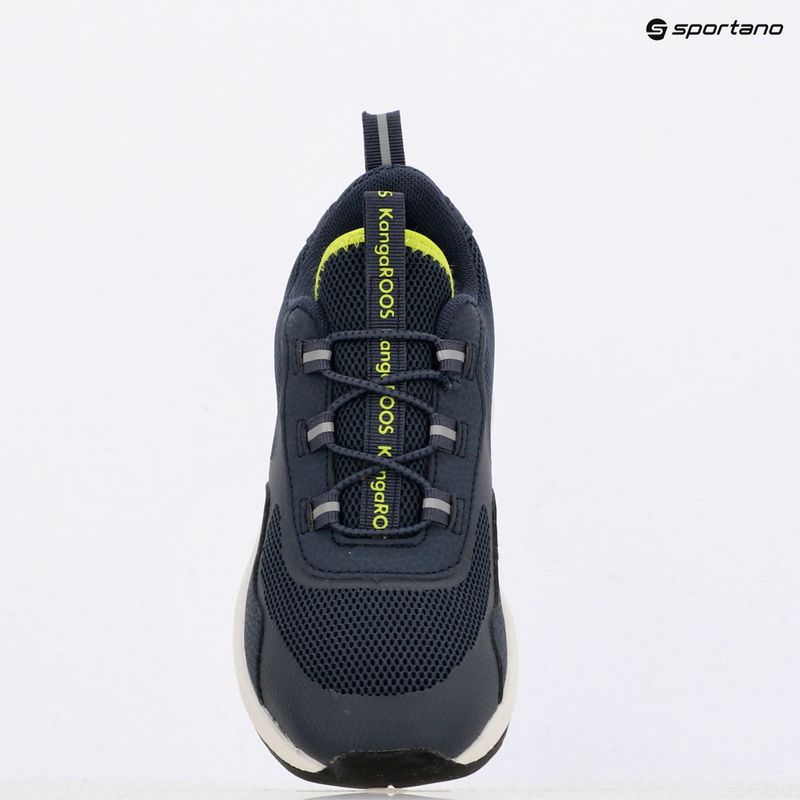 KangaROOS KD-Road detská obuv dark navy/lime 11