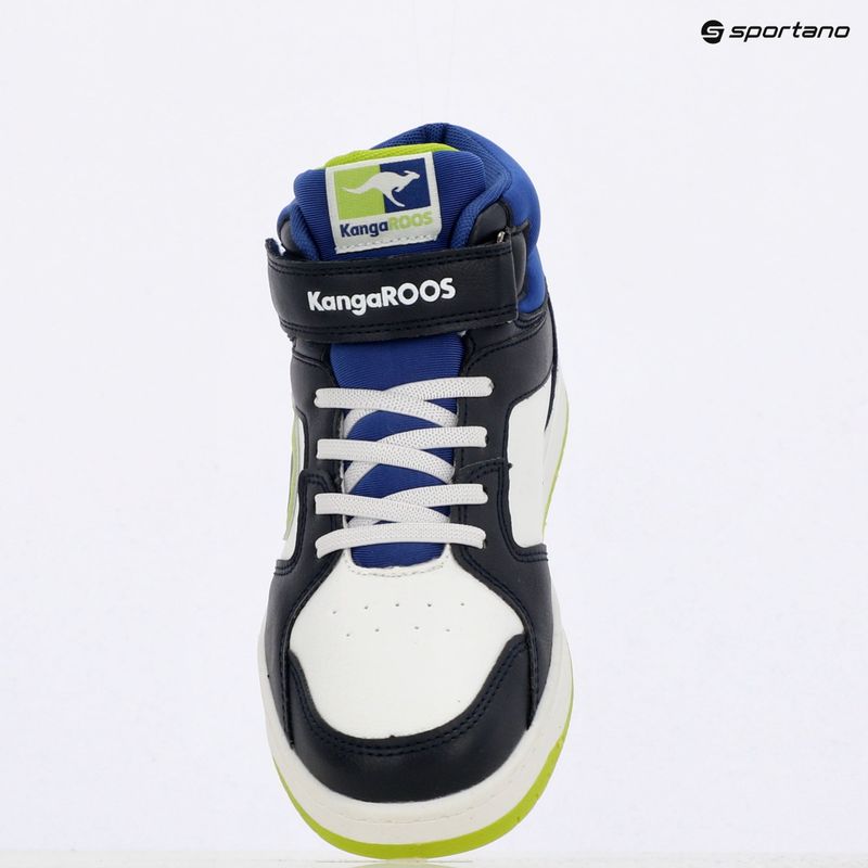 KangaROOS K-CP Hogan EV dark navy/lime detská obuv 10