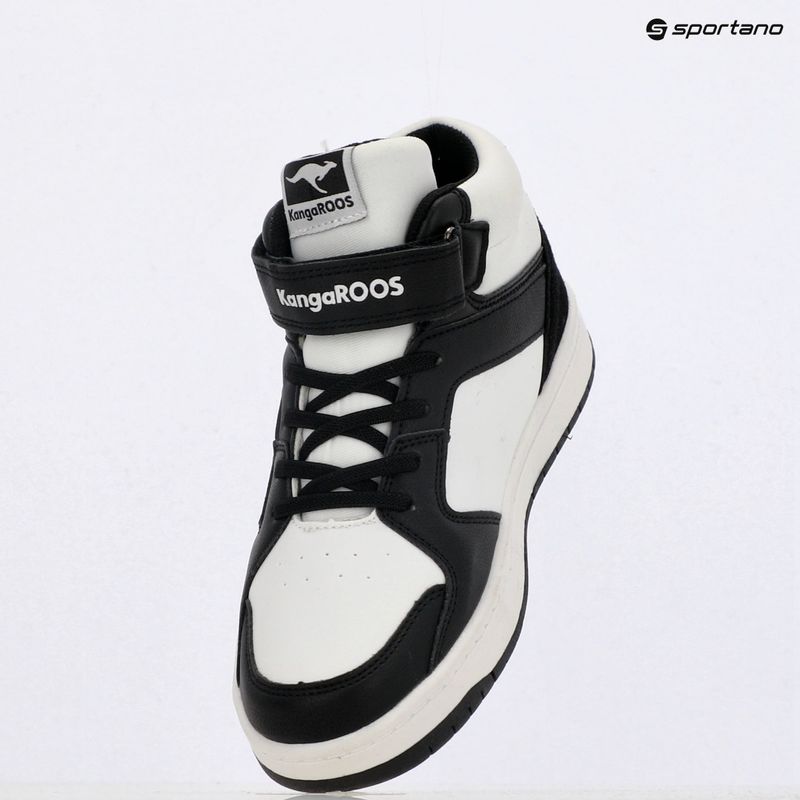 KangaROOS K-CP Hogan EV jet black/white detská obuv 11
