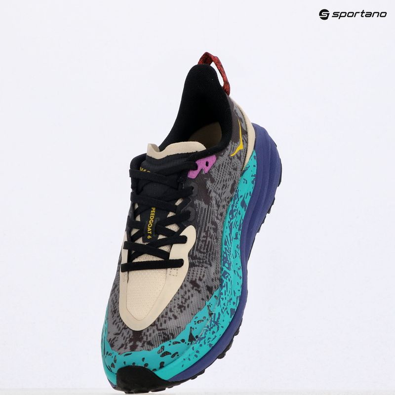 HOKA Speedgoat 6 oatmeal/mountain iris pánska bežecká obuv 10