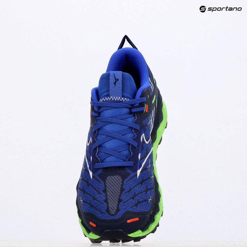Pánske bežecké topánky Mizuno Wave Mujin 10 reflex blue c/white/green gecko 9