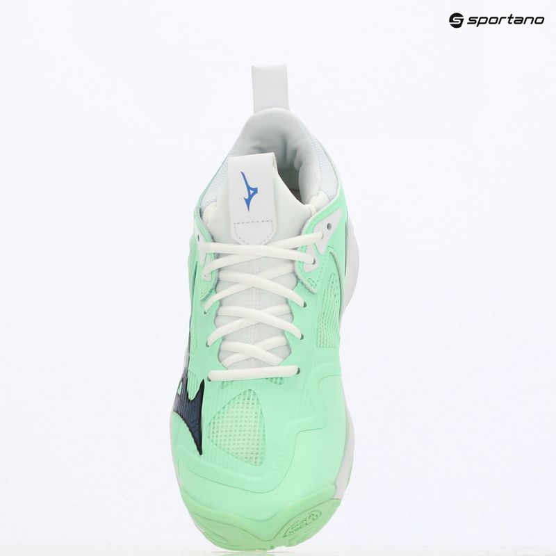 Volejbalová obuv Mizuno Wave Momentum 3 neo mint/black/frontier blue 9