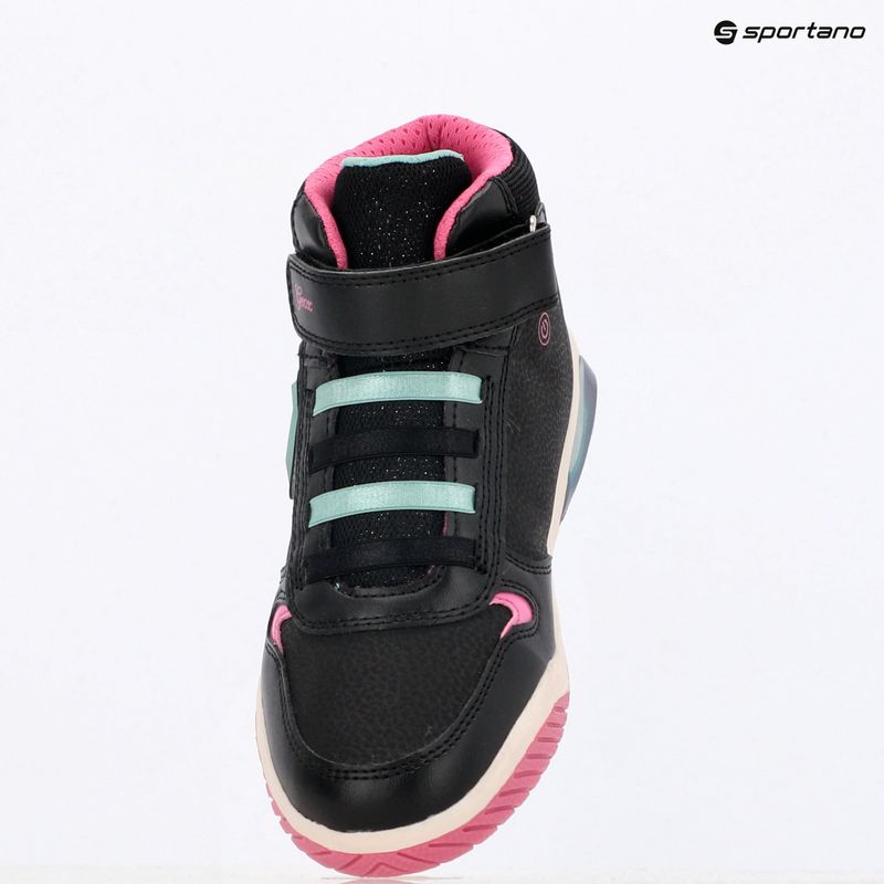 Detské topánky Geox Inek black/aqua 10